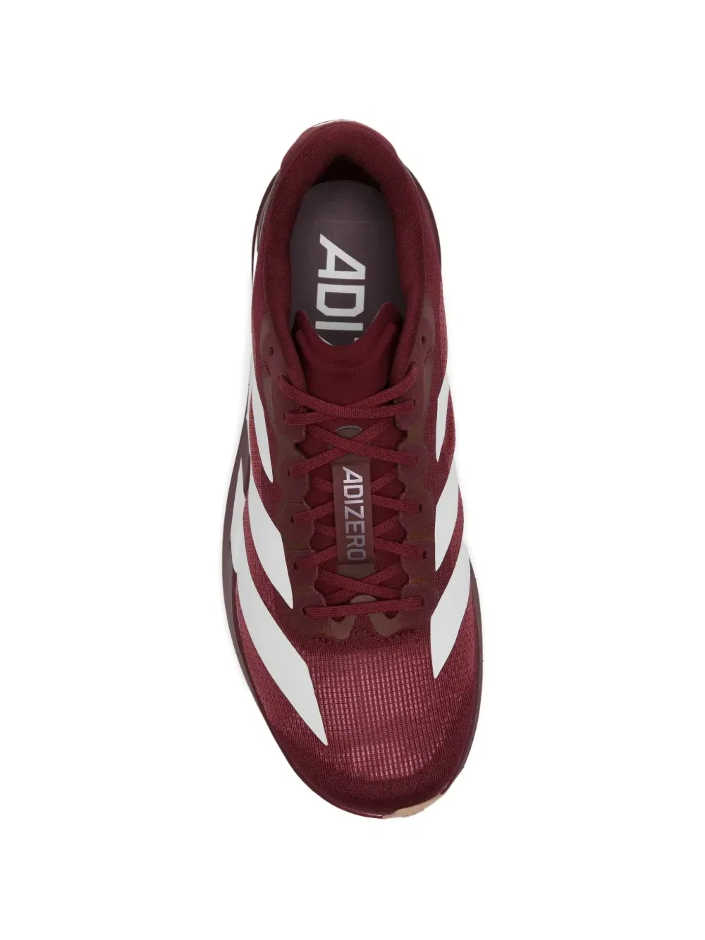 Кроссовки Adizero Evo SL M с полосками-логотипами adidas, красный — фото 4
