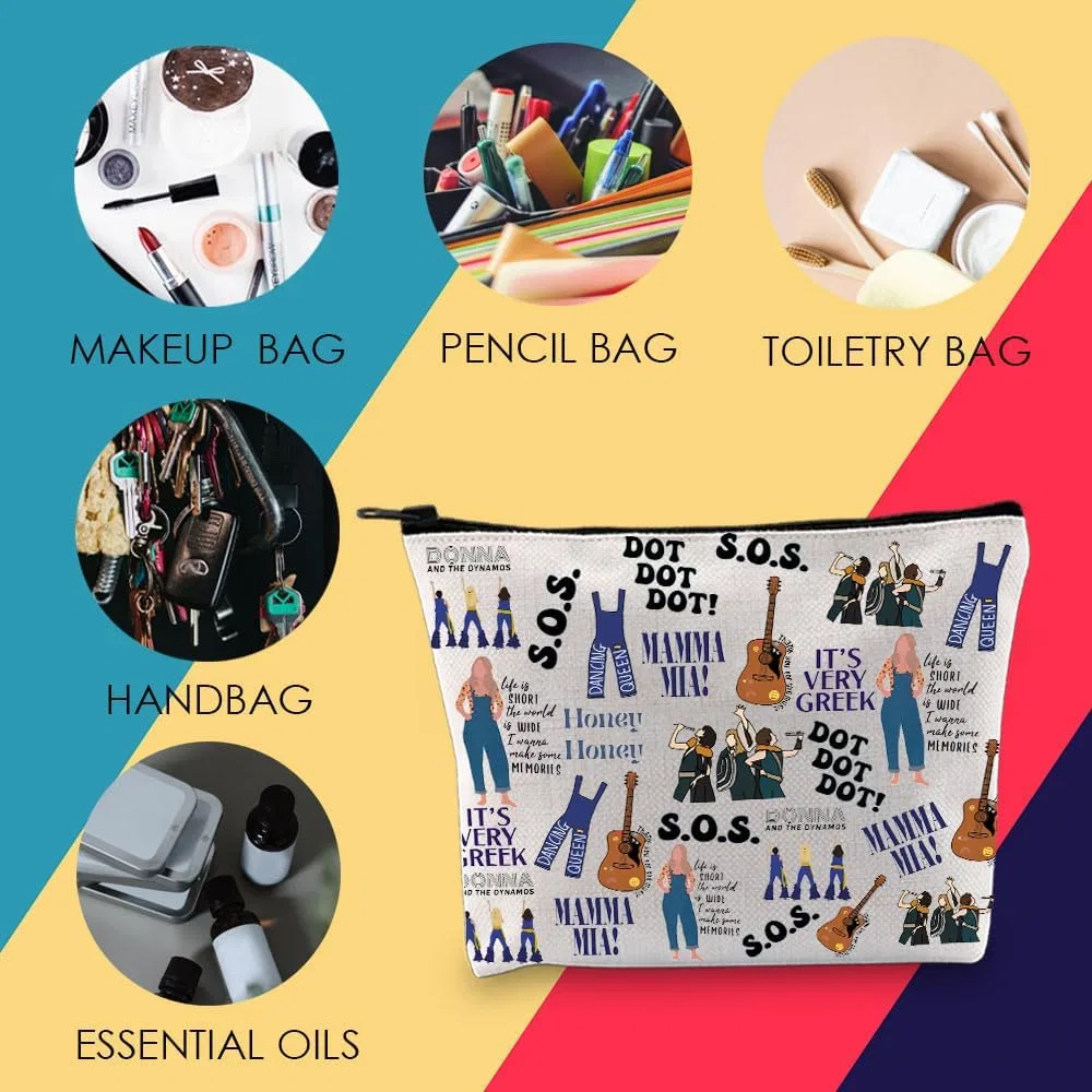 Косметичка «Mamma Musical Fans Gift» для поклонников мюзиклов Generic, Dot Bag — фото 4