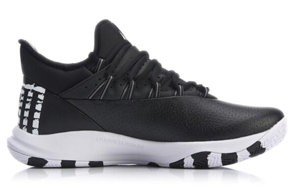 Кроссовки 5 амортизирующие баскетбольные профессиональные кроссовки Li-Ning, черный — фото 2