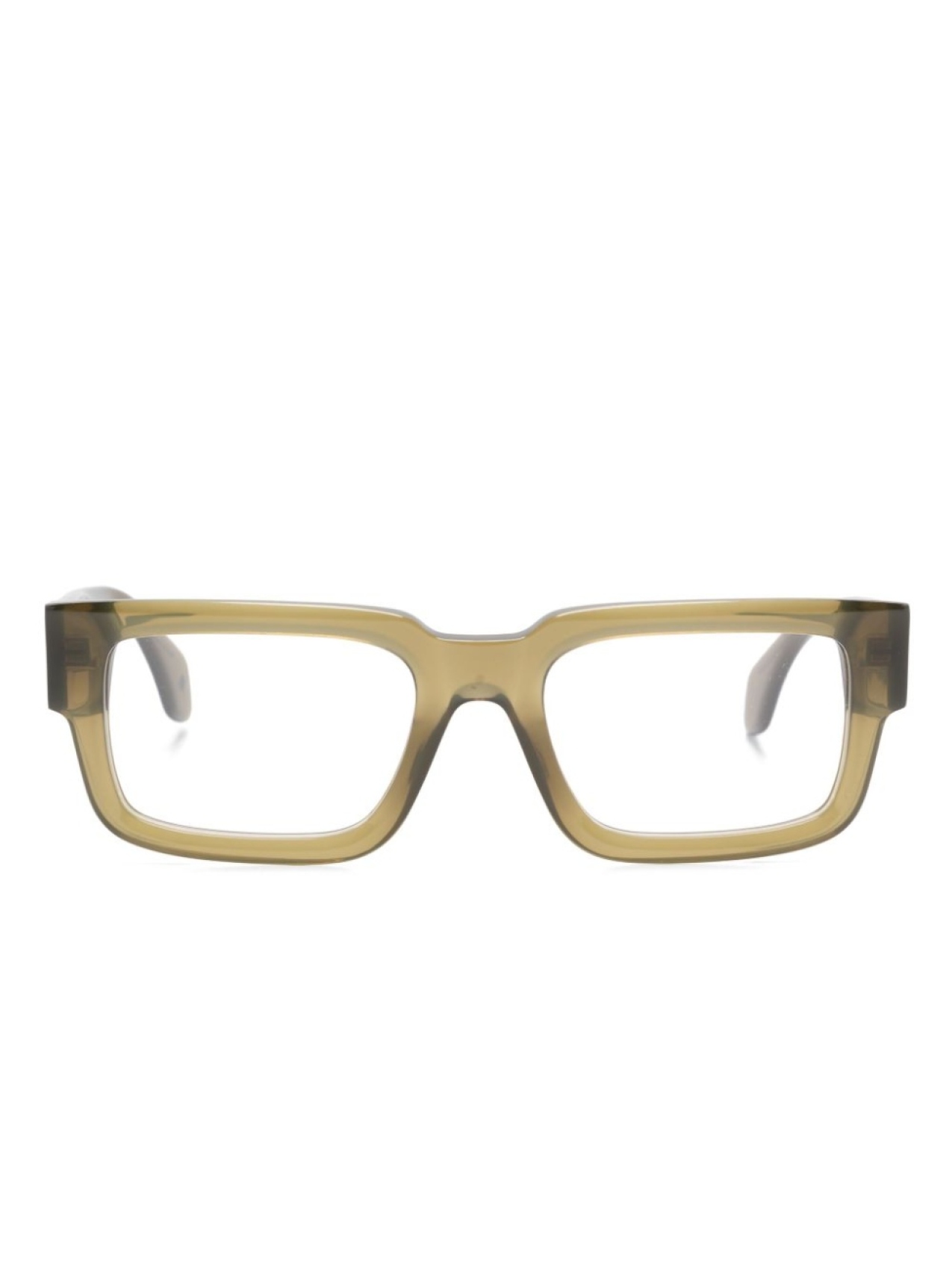 

Palm Angels Eyewear очки в прямоугольной оправе, зеленый