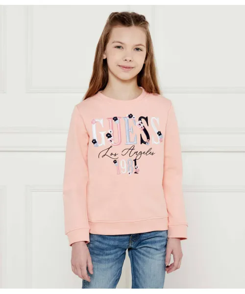 

Толстовка Regular fit Guess, розовый