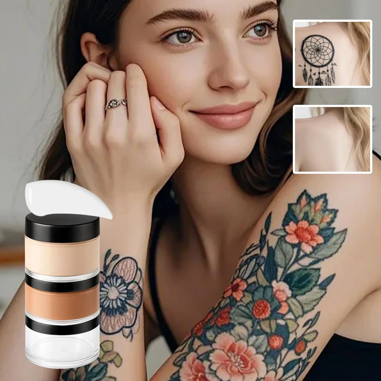 Корректор для лица и тела водостойкий No Brand 20 г — фото 4