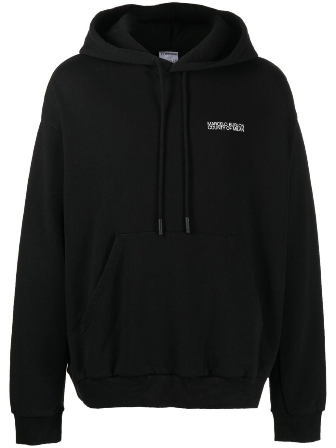

Marcelo Burlon County of Milan Tempera Cross Over print hoodie, черный