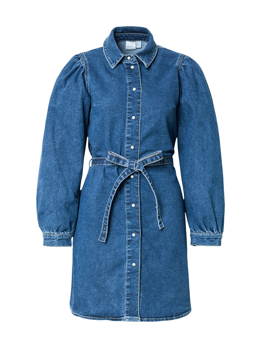 

Платье-рубашка VERO MODA, синий деним