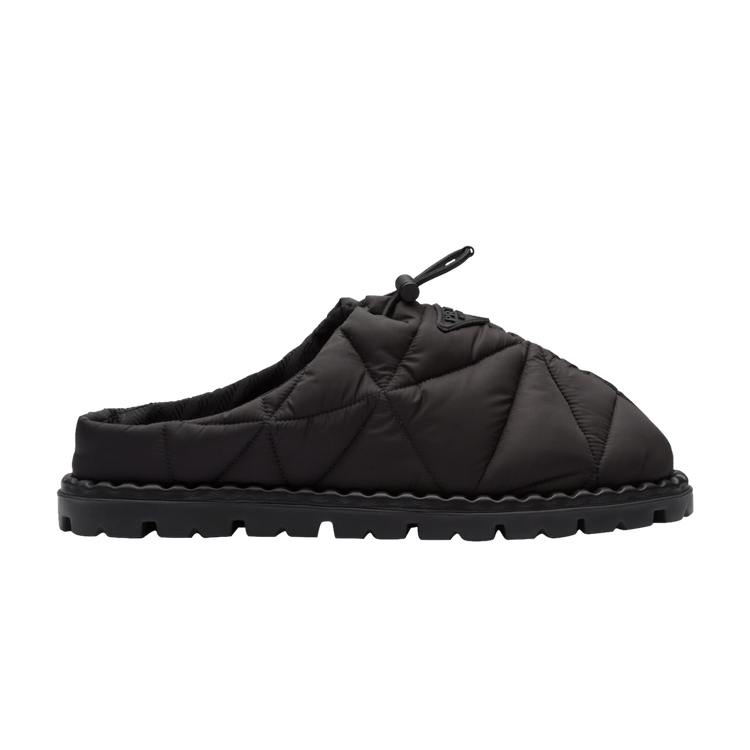 

Кроссовки Prada Quilted Nylon Sandal 'Black', черный