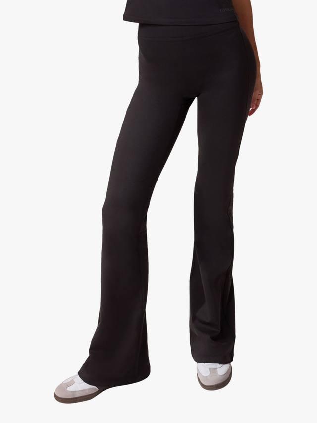 

Ультимативные повседневные леггинсы с расклешенными штанинами Lovall, Black