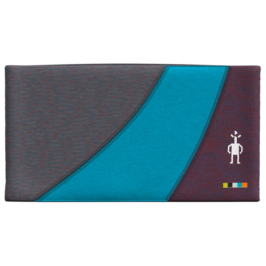 

Повязка на голову Smartwool Thermal Merino Colorblock Headband, цвет Purple Iris Heather