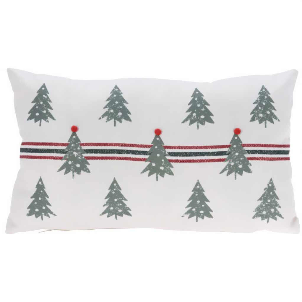 

Рождественская подушка Home Styling Collection, 50 см, многоцветный/зеленый