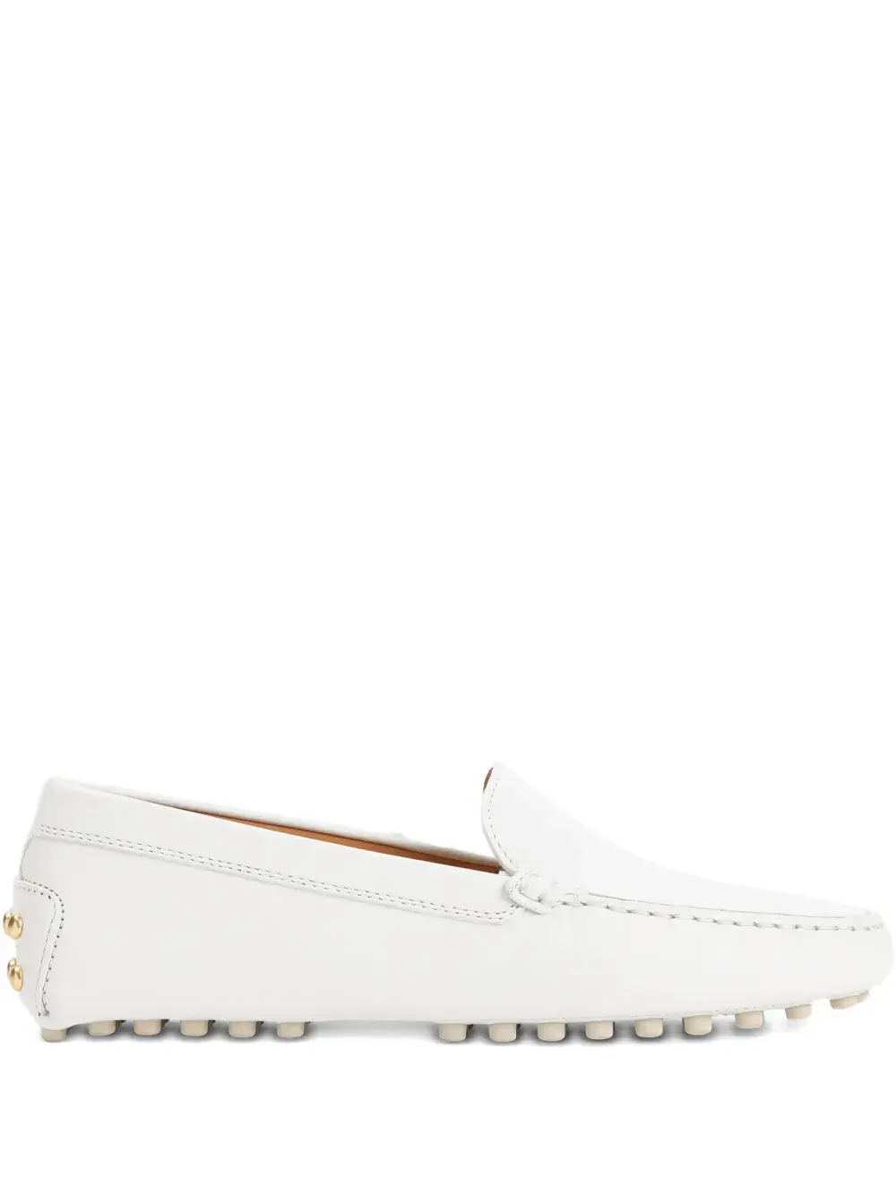 Лоферы Гоммино Tod'S, белый