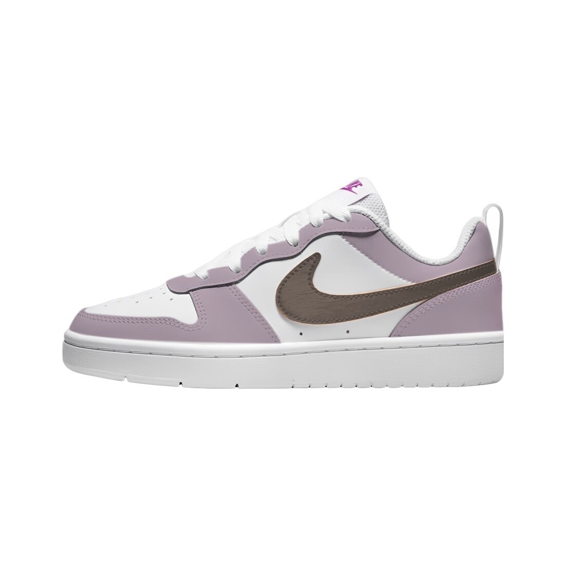 

Кроссовки Nike Court Borough Skateboarding Shoes Women's Low-top Pink/Purple, фиолетовый