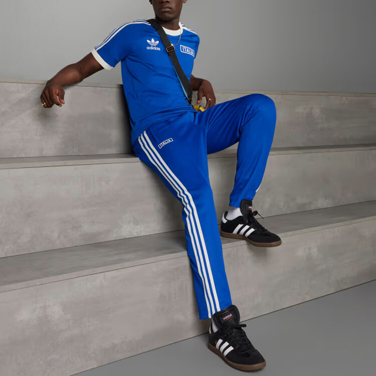 Adidas Originals Мужская футболка, цвет Blue — фото 4