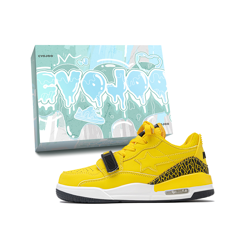 

CVOJOO Скользоустойчивые унисекс скейтерские кроссовки лоу-топ Electric Glow Yellow, цвет Electric Glow Yellow