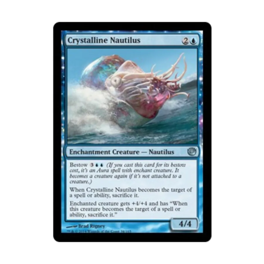 

CCG Кристаллический Наутилус (U), MTG - Journey into Nyx