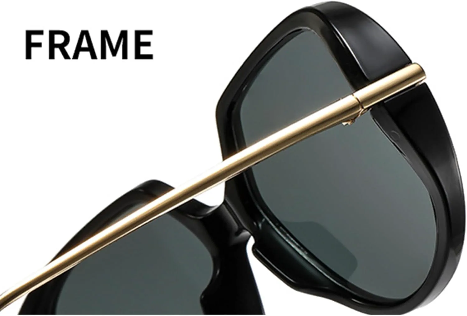 

bullabulling Большие солнцезащитные очки-пилот для женщин, модные солнцезащитные очки в крупной оправе, маска-маска, модные овальные очки в металлической оправе, Blue