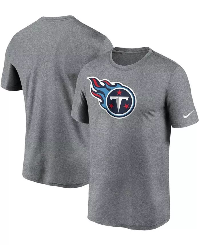 

Футболка мужская Heather Charcoal Tennessee Titans Logo Essential Legend Performance Nike