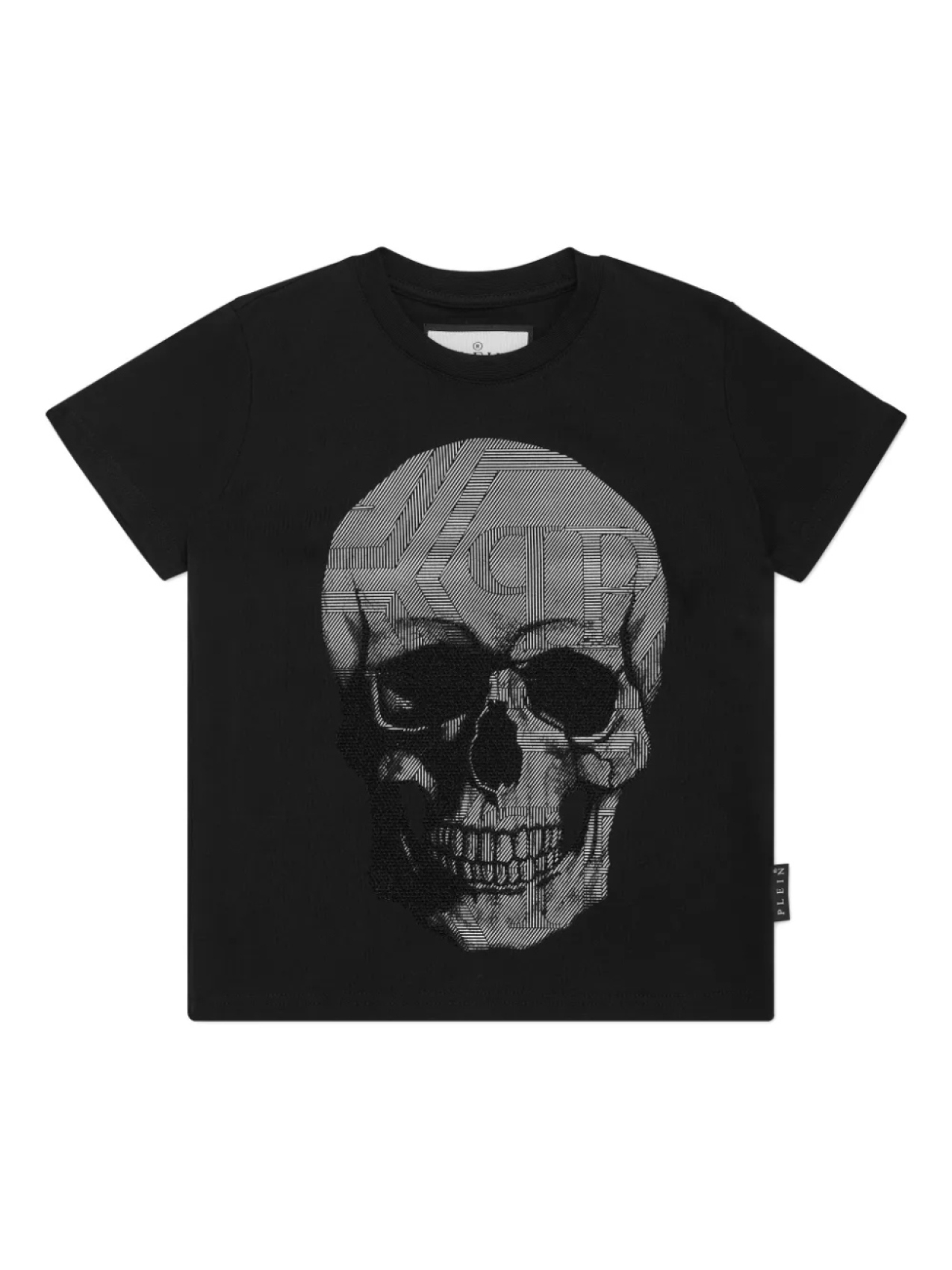 

Футболка Philipp Plein Strass Skull, черный
