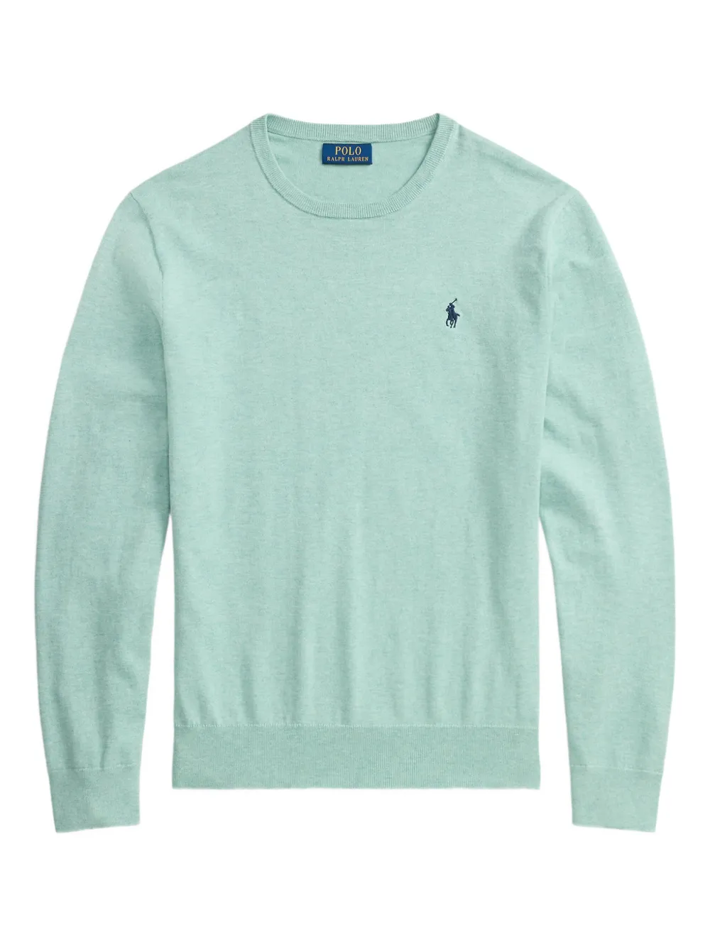 

Свитер с вышитым логотипом Polo Ralph Lauren, зеленый