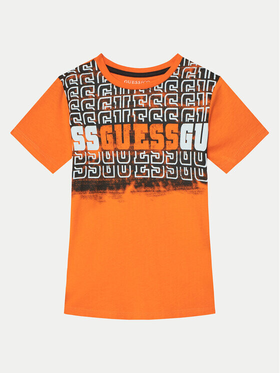

Футболка стандартного кроя Guess, оранжевый