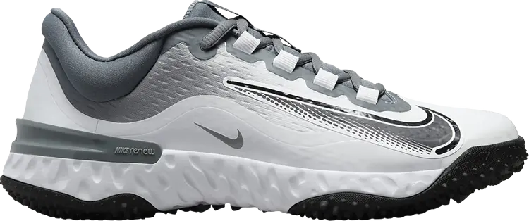 

Кроссовки Wmns Alpha Huarache Elite 4 TF 'Light Smoke Grey', серый