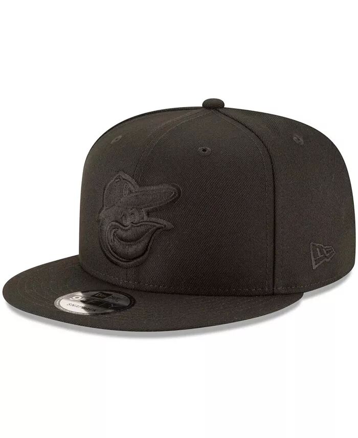 

Мужская черная бейсболка Baltimore Orioles Black on Black 9FIFTY Team Snapback Adjustable Hat New Era