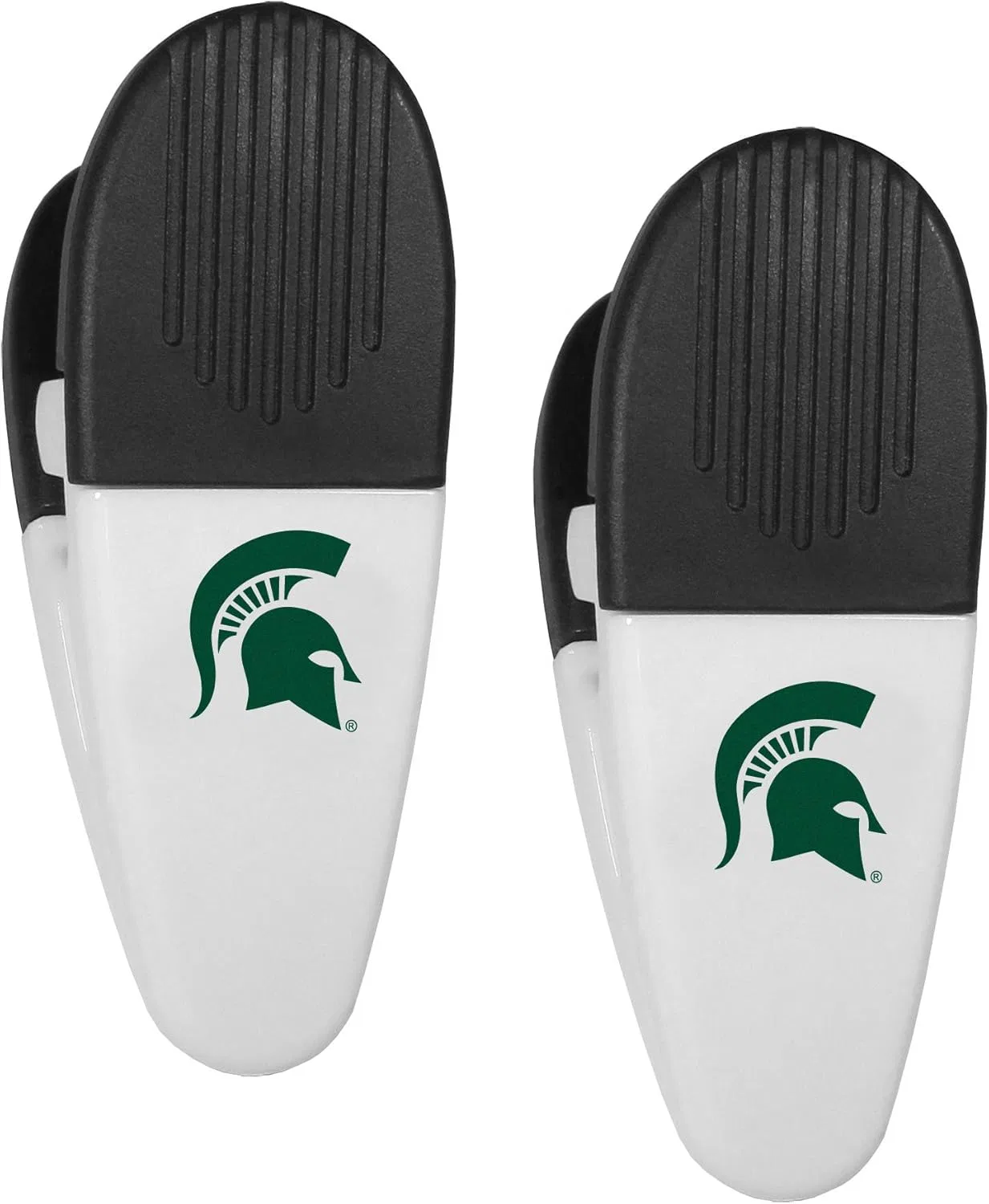 Средство для снятия макияжа Siskiyou — Spors Michigan State Spartans Chip Clips 2 Pack, Team Colors