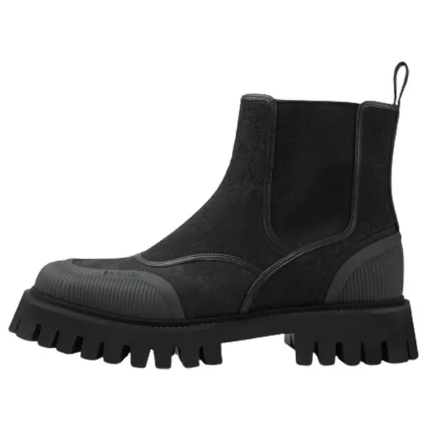 

Кроссовки gg ankle boot 'black canvas' Gucci, черный