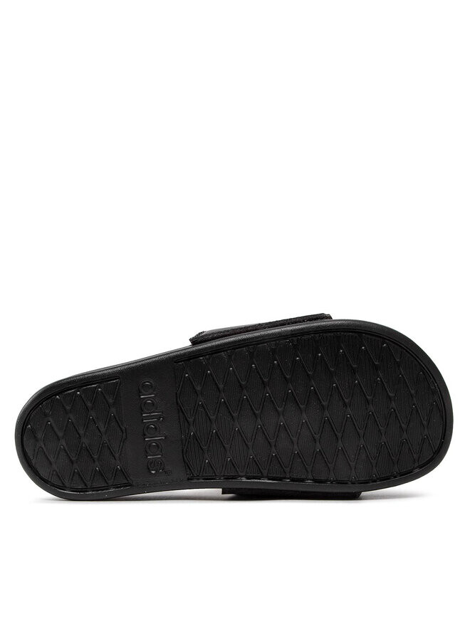 Тапочки Adidas, черный — фото 4