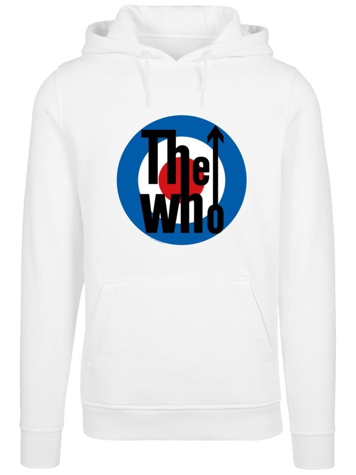 

Пуловер F4NT4STIC Hoodie The Who Target Classic, белый