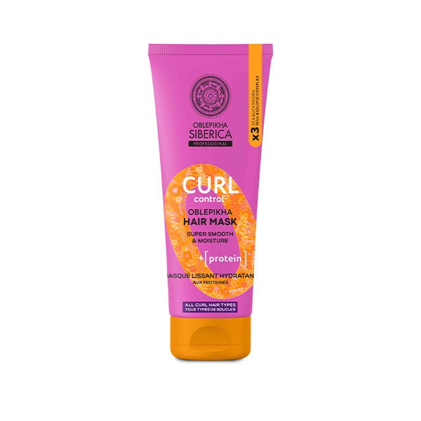 

Маска для вьющихся волос Маска для волос с протеином OBLEPIKHA, 200 мл