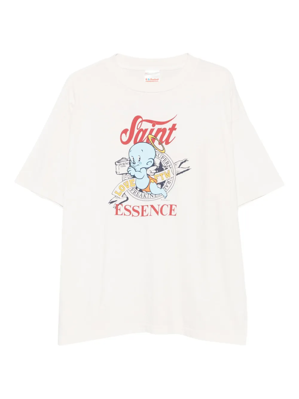 

Детская футболка с коротким рукавом Michael SAINT MXXXXXX, белый