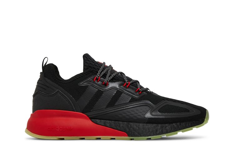 

Кроссовки ZX 2K Boost 'Black Scarlet', черный