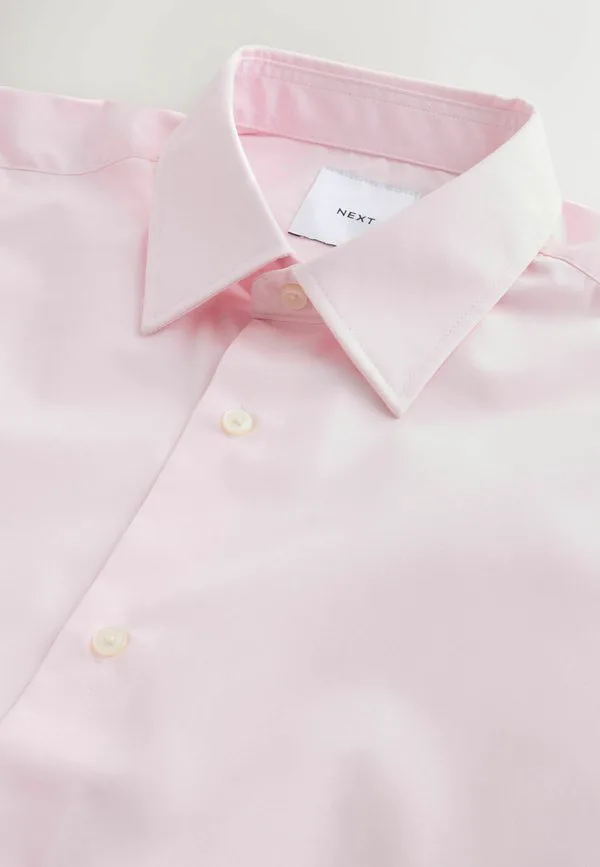 Рубашка свободного кроя с одним манжетом, не требующая особого ухода. Next, Light Pink — фото 2