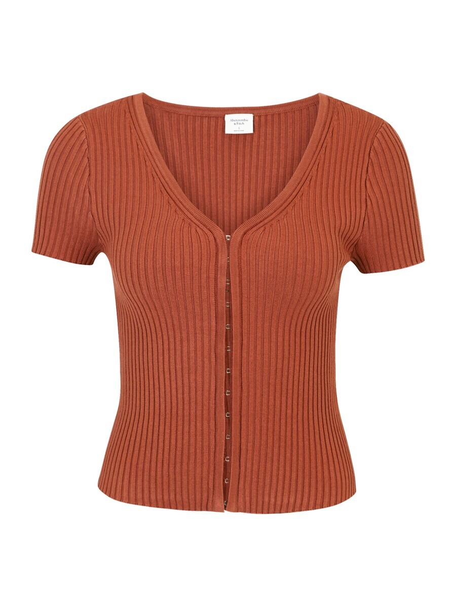 

Кардиган Abercrombie & Fitch Knit Cardigan HOOKEYE, цвет Auburn
