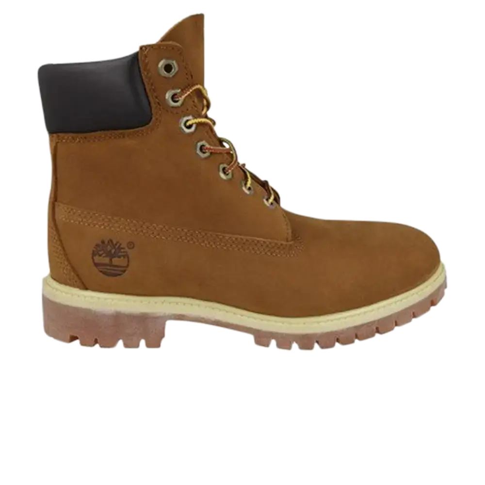 Ботинки Timberland Premium 6 Inch с логотипом, коричневый