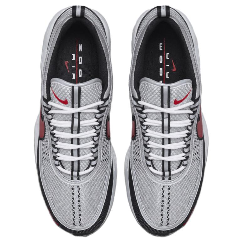 Air Zoom Spiridon OG "Sport Red" Nike, серый/черный/красный — фото 4
