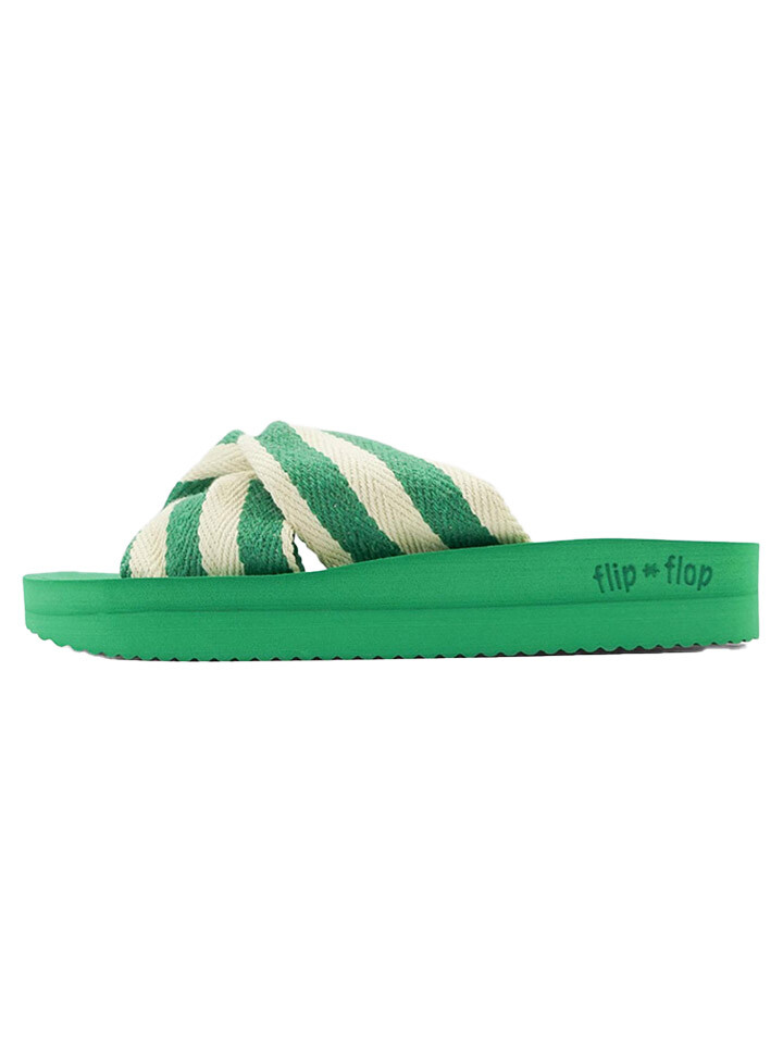 Мюли Flip Flop Twist, цвет Grün/Creme — фото 2