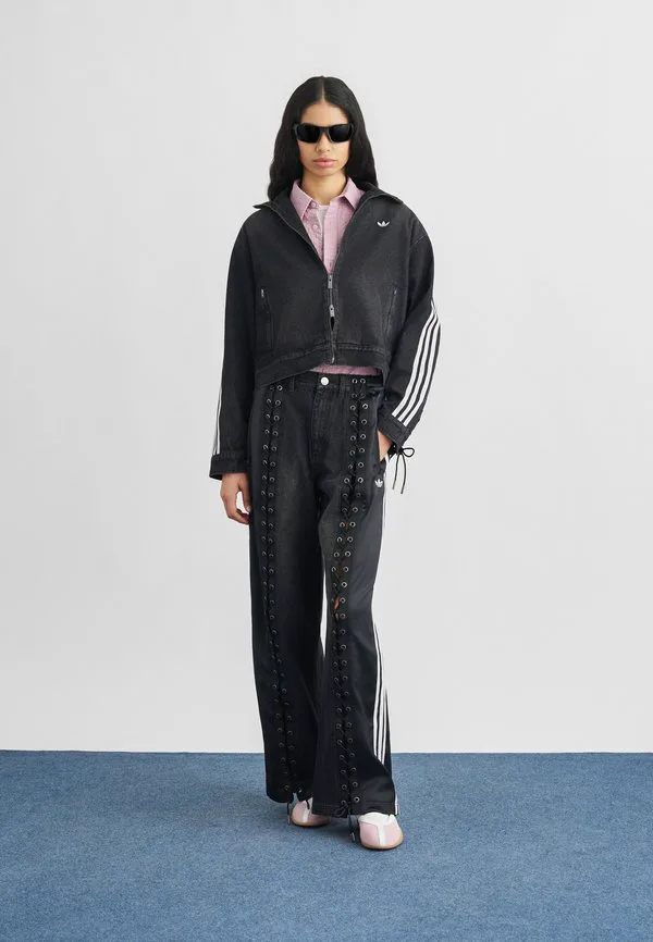 Джинсы свободного кроя Adidas Originals, Black — фото 2