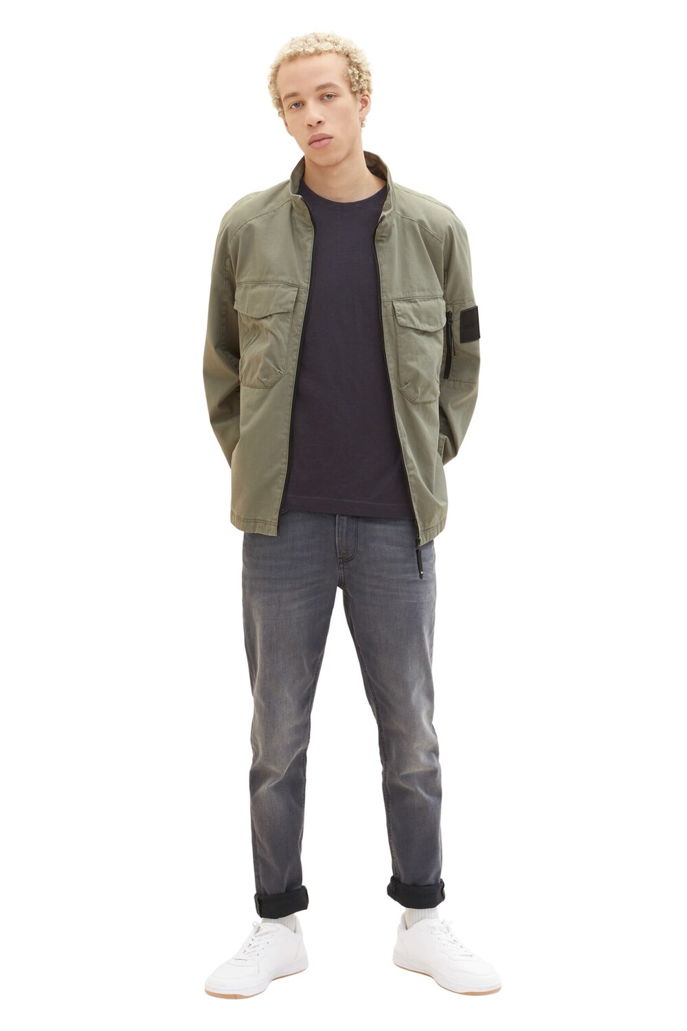 

Куртка - Зеленый - Классический крой Tom Tailor Denim, зеленый