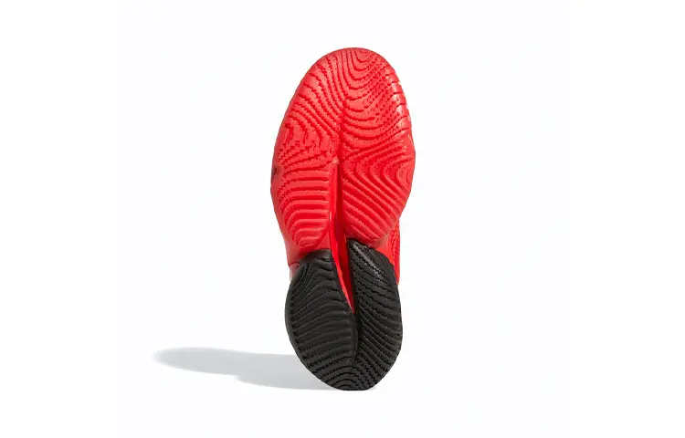 Баскетбольные кроссовки DON Issue #4 для детей GS Low-top Red/Black Adidas — фото 4