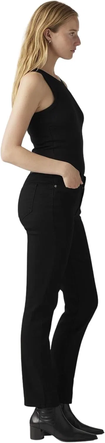 Женские джинсы Levi's Classic Straight, черный — фото 4