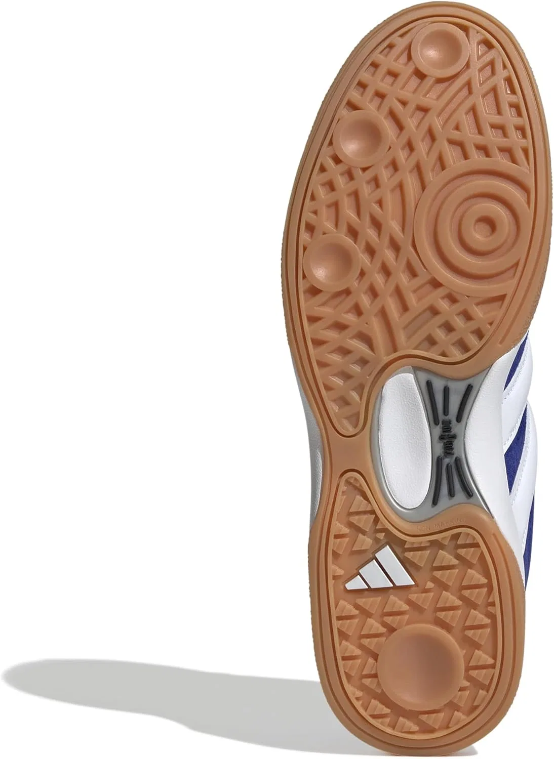 Мужские кроссовки Adidas Specialist для игры в помещении, Blue And White Yellow — фото 4