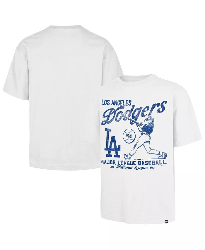 

Мужская белая футболка Los Angeles Dodgers Regional Batter Foundation '47 Brand