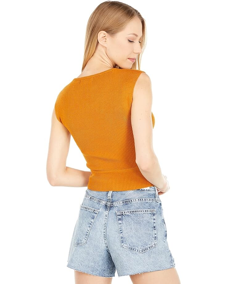 

Свитер BCBGeneration Knit Cutout Sleeveless Top T1TX3S10, цвет Caramel Spice