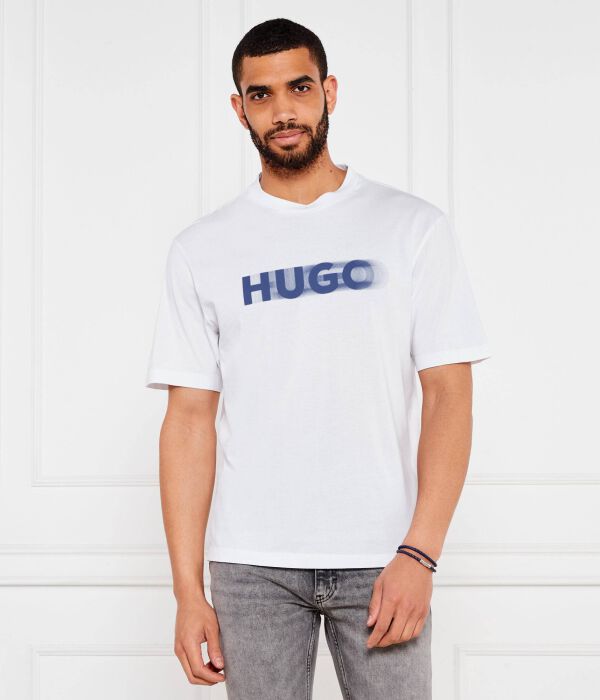 

Футболка налакс Regular fit Hugo Blue, белый
