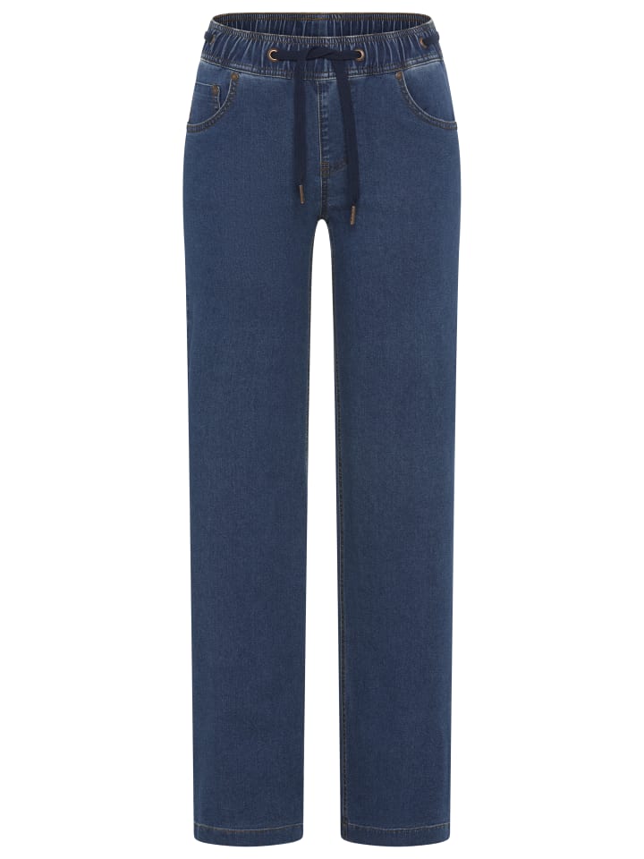 

Джинсы комфортного кроя темно-синего цвета Kangaroos