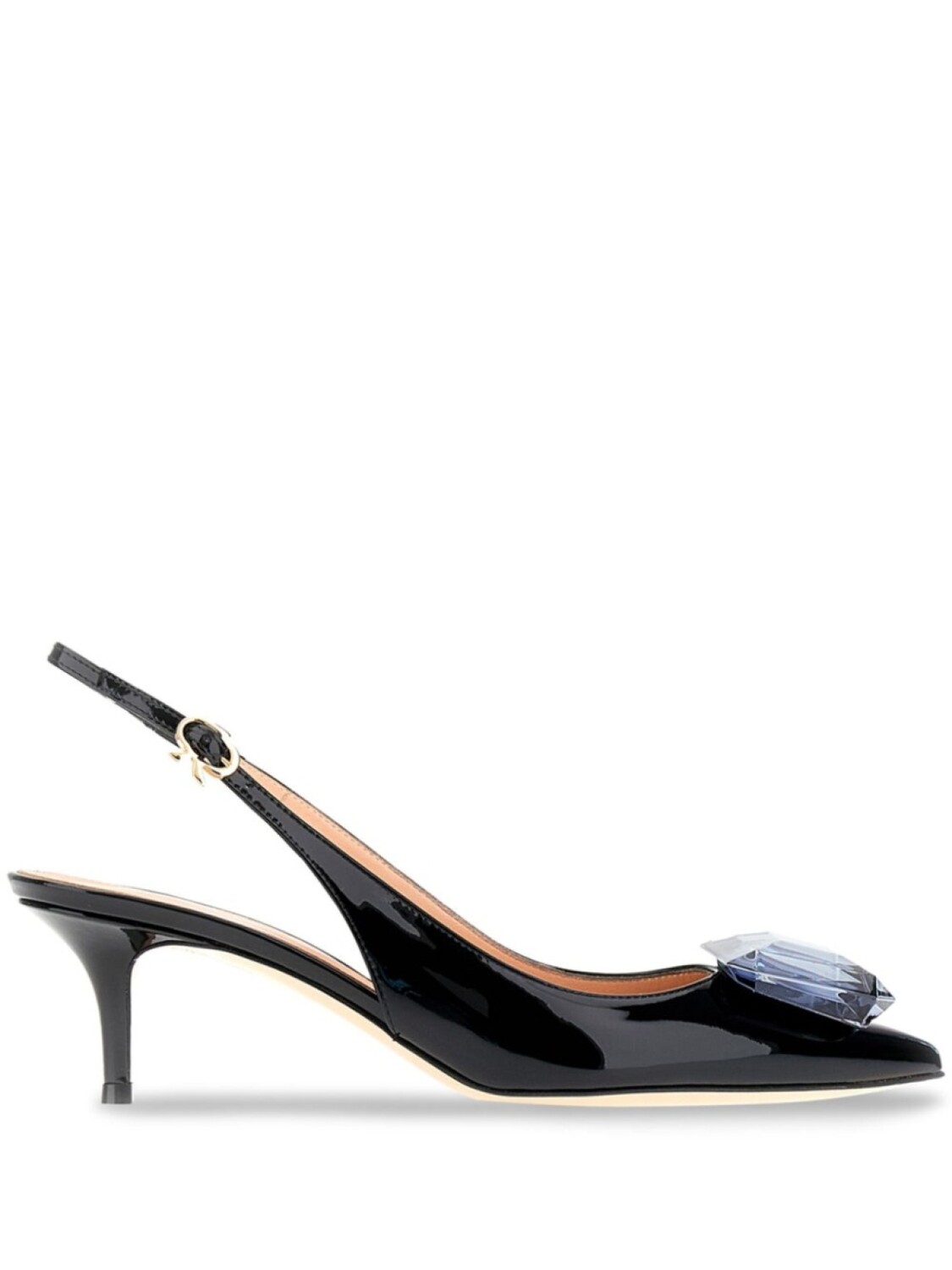 

55-мм туфли Jaipur Gianvito Rossi, черный