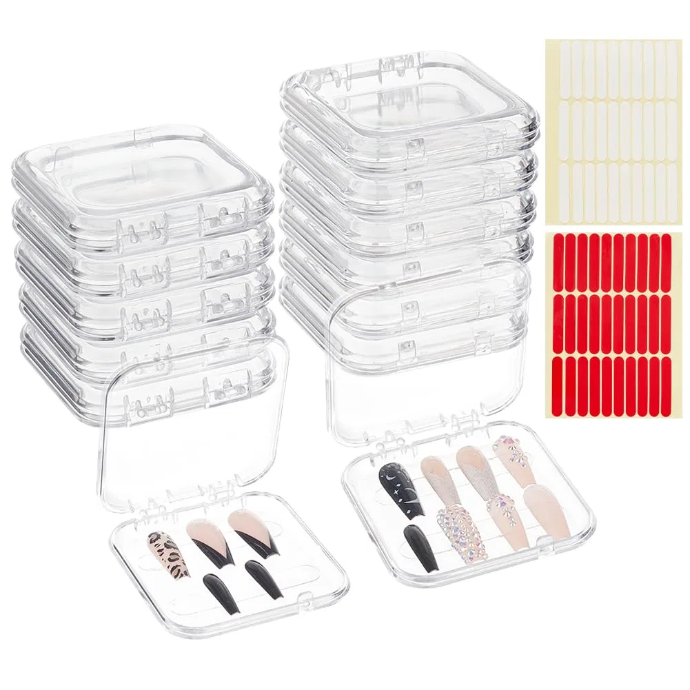 Набор коробок для накладных ногтей nbeads Press on Nail Boxes, 20 шт. Nbeads