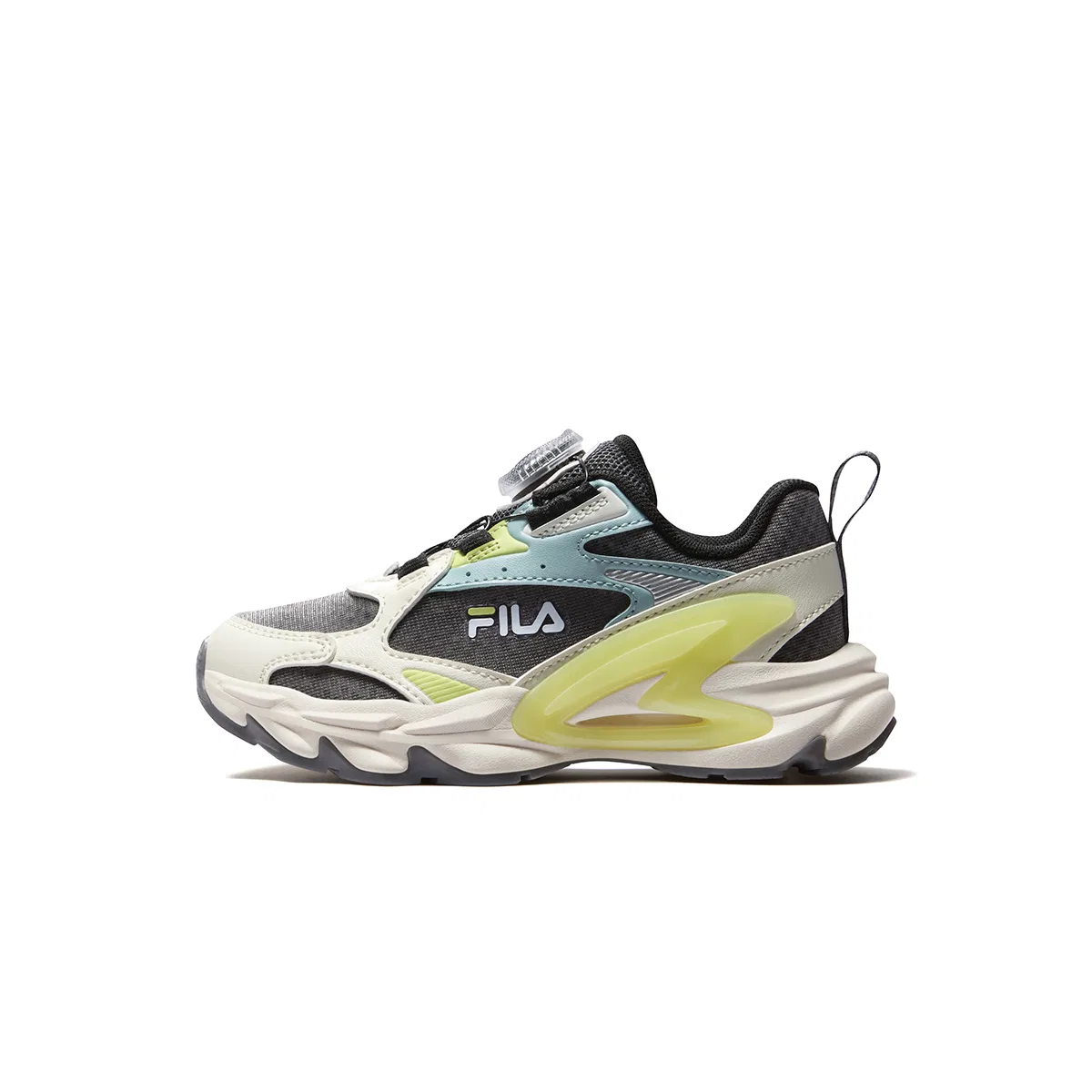 Кроссовки детские PERFORMANCE FPH Textile, Synthetic Leather Breathable Support Low top White Gray FILA KIDS