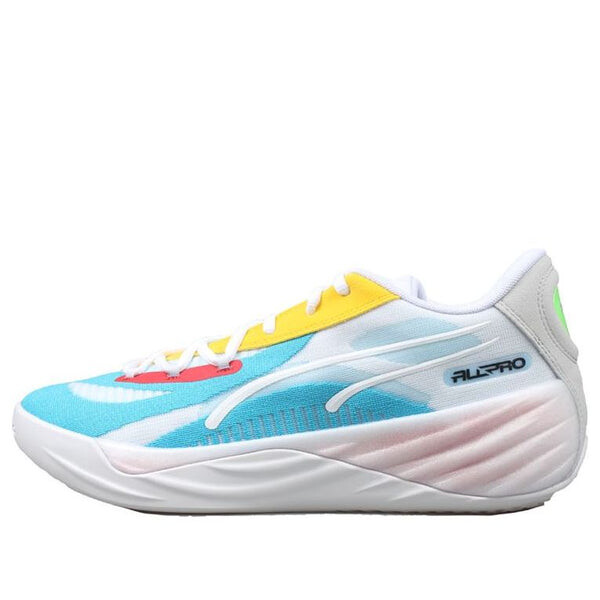 

Кроссовки all-pro nitro primary 'white blue yellow Puma, белый