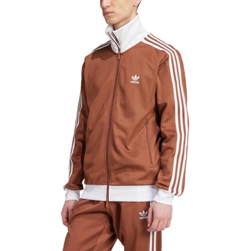 Куртка Adidas Originals Adicolor Classics Heritage, коричневый — фото 2